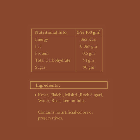 Kesar Elaichi Sharbat