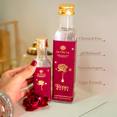 Organic Cheti Gulab Rose Water