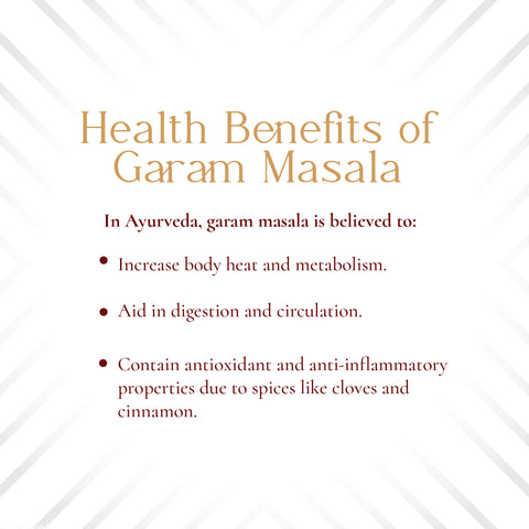 Garam Masala Handcrafted