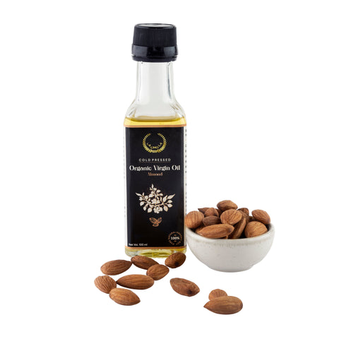 Organic Cold Pressed Almond Oil