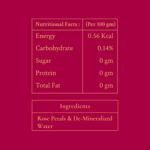 Organic Cheti Gulab Rose Water